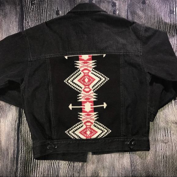 Carole Little Jackets & Blazers - Carole Little for St Tropez Denim Southwest Jacket